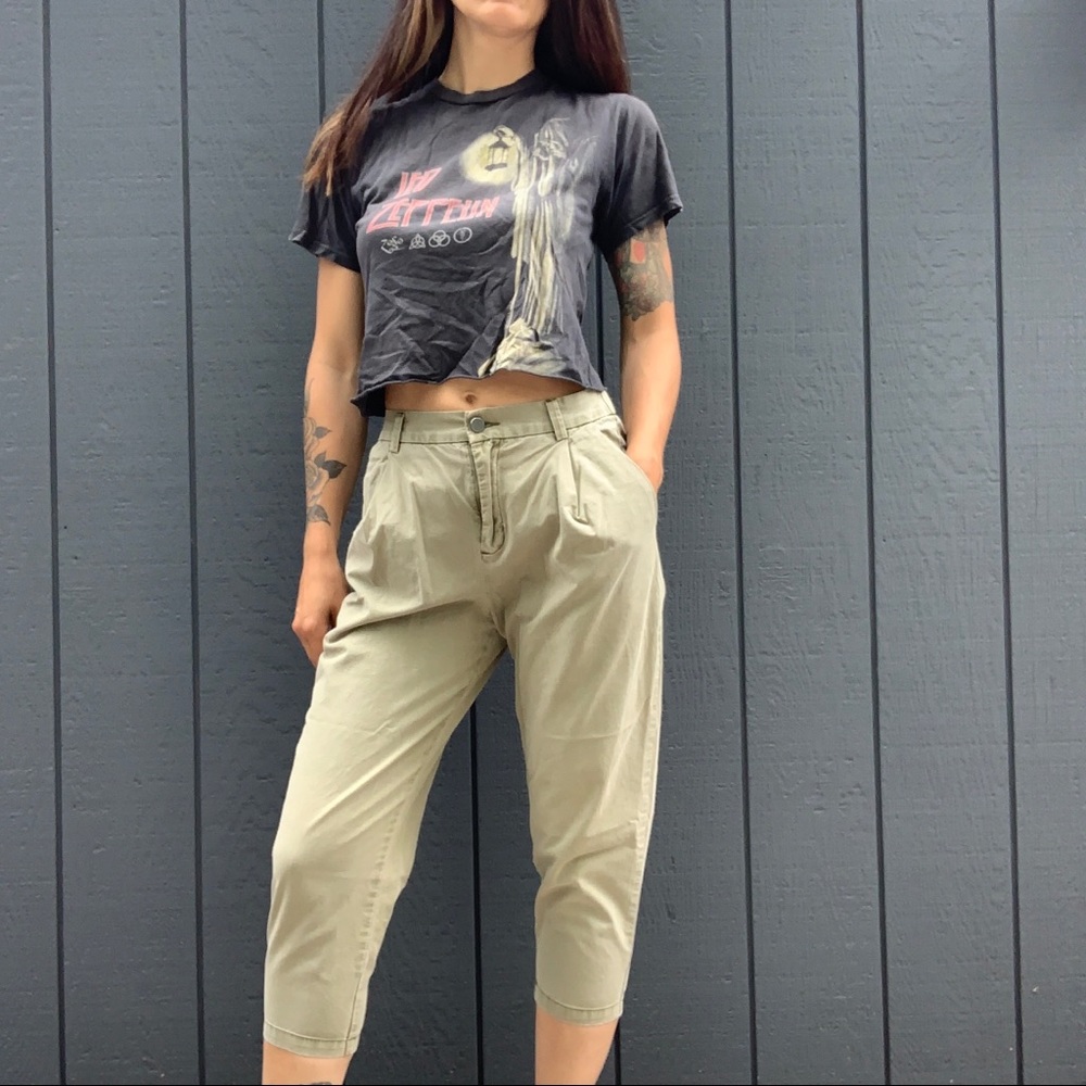 ASOS pleated tapered pant Sz 6